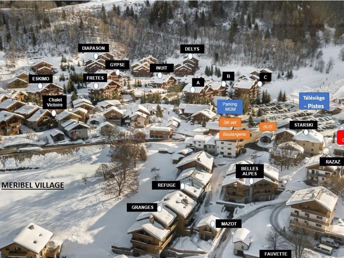 Chalet Méribel, 4 pièces, 6 personnes - FR-1-566-20 Les Allues Francia